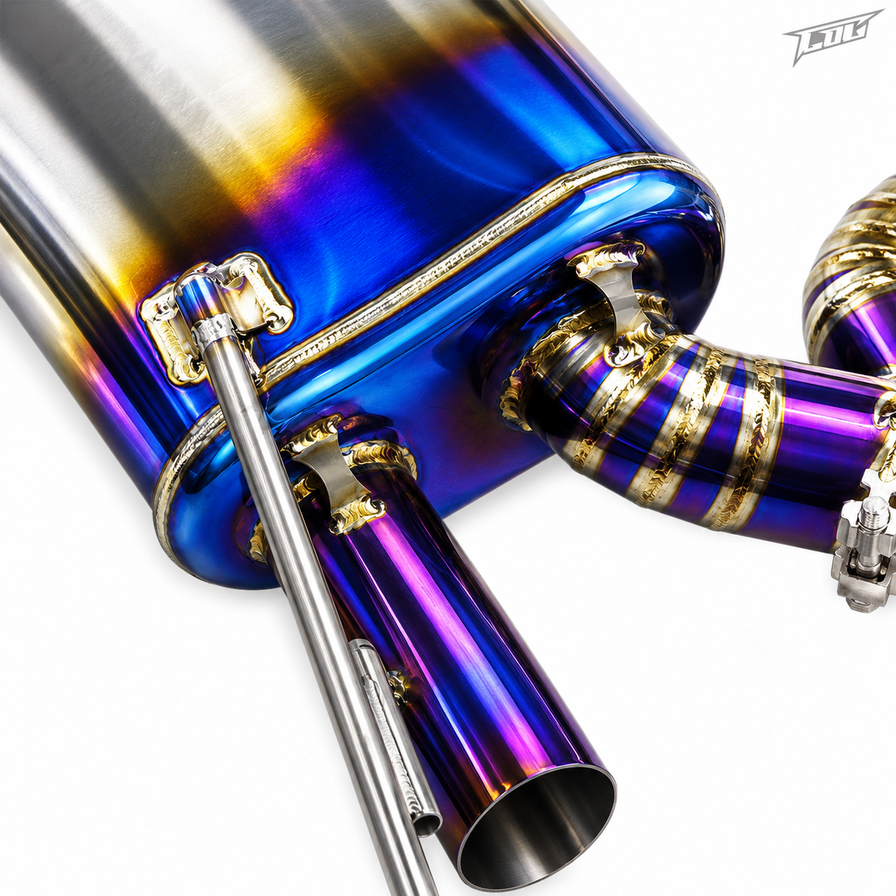 Titanium Catback Exhaust System for Mercedes Benz GLE53 AMG W167 3.0T