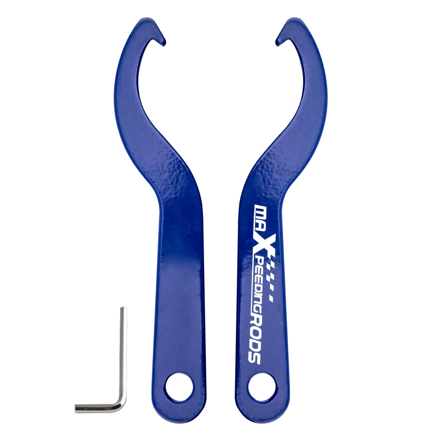 Coilover Adjustment Tool 2x Spanner Wrench Wrenches for Aftermarket Coil Over Blue