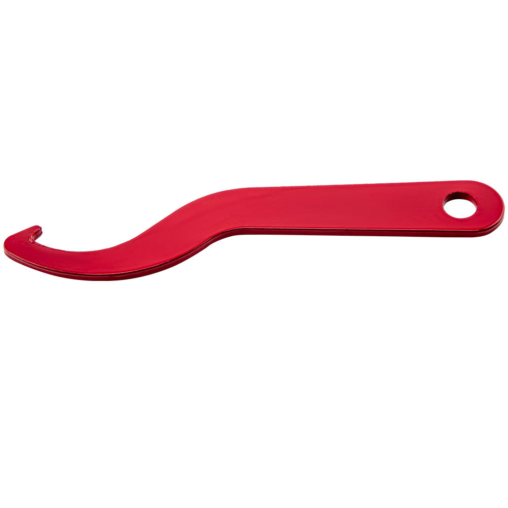 2x Steel Adjustable Sleeve Coilover Spanner Wrench Coil Overs Red