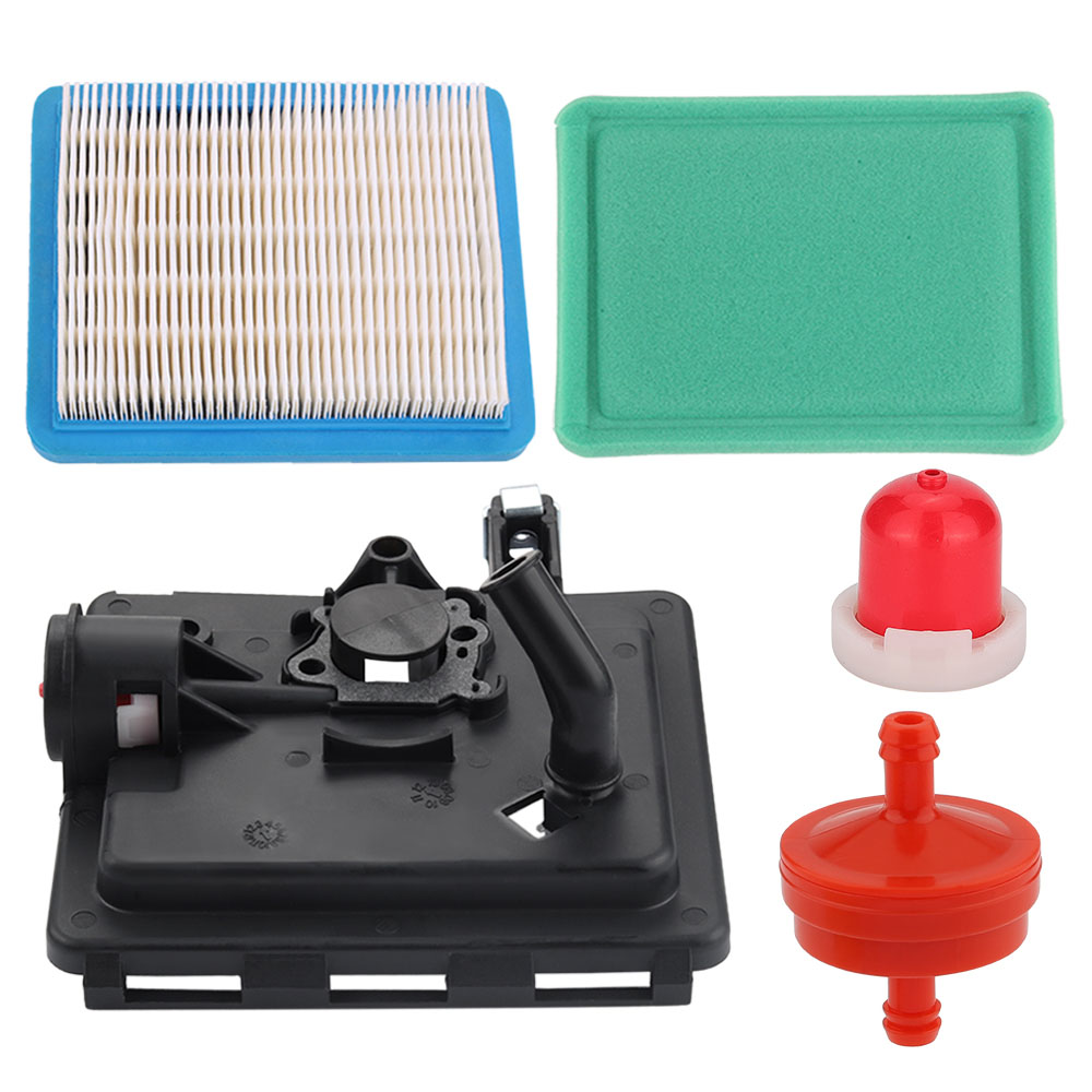 496116 Air Cleaner Filter Primer Base for BS Troy Bilt TB110 TB230 TB130 TB210 Lawn Mower # 795259 792040 691753 224815 491588S Air Filter