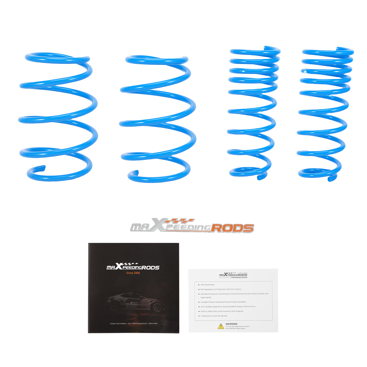 Racing Lowering Springs Drops 2 compatible For Toyota Corolla 2014-2019