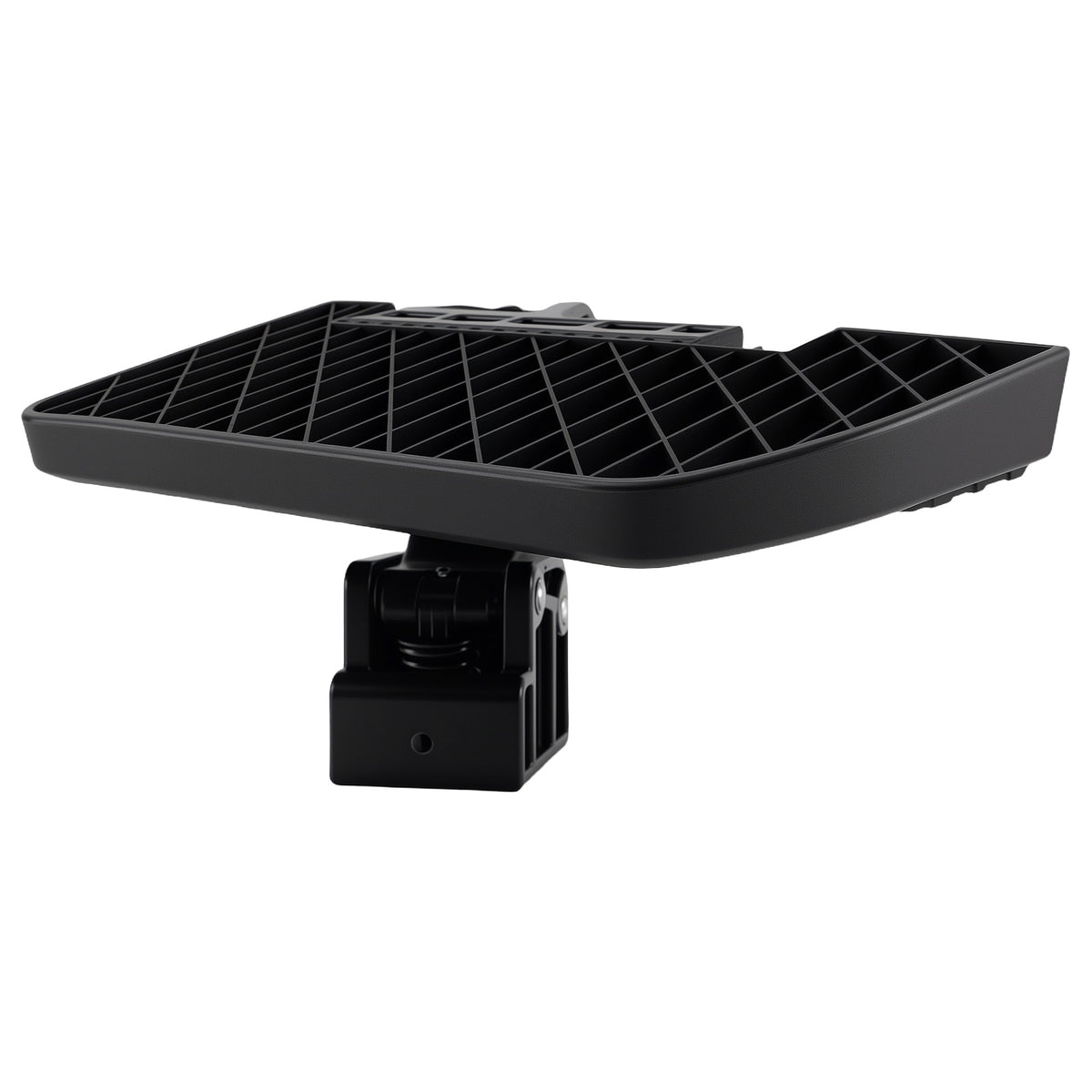 Aluminum Bed Step compatible For Ford F150 2015-2020  75312-01A Black Retractable Steel