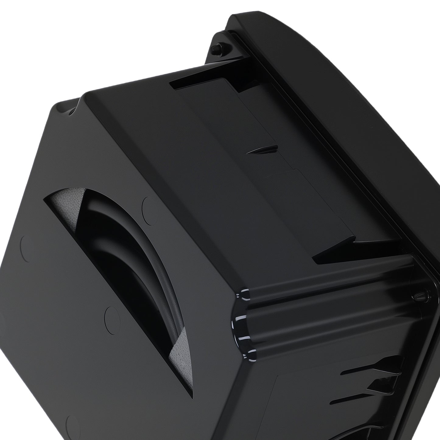 Black Cup Holder compatible for Subaru Legacy 2.5L Turbo 05-09 66150AG01AJC Rear ABS