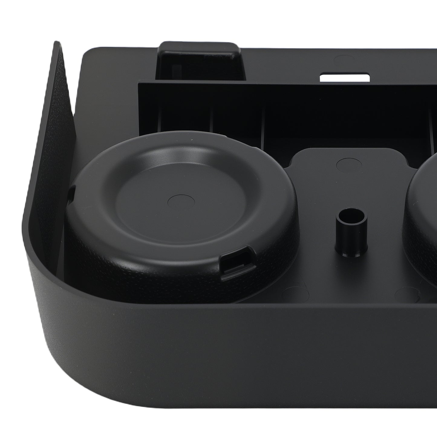 Black Center Holder compatible for Ford F150 2015-2020 F250 F350 2017-2022 HC3Z-2813562-AB