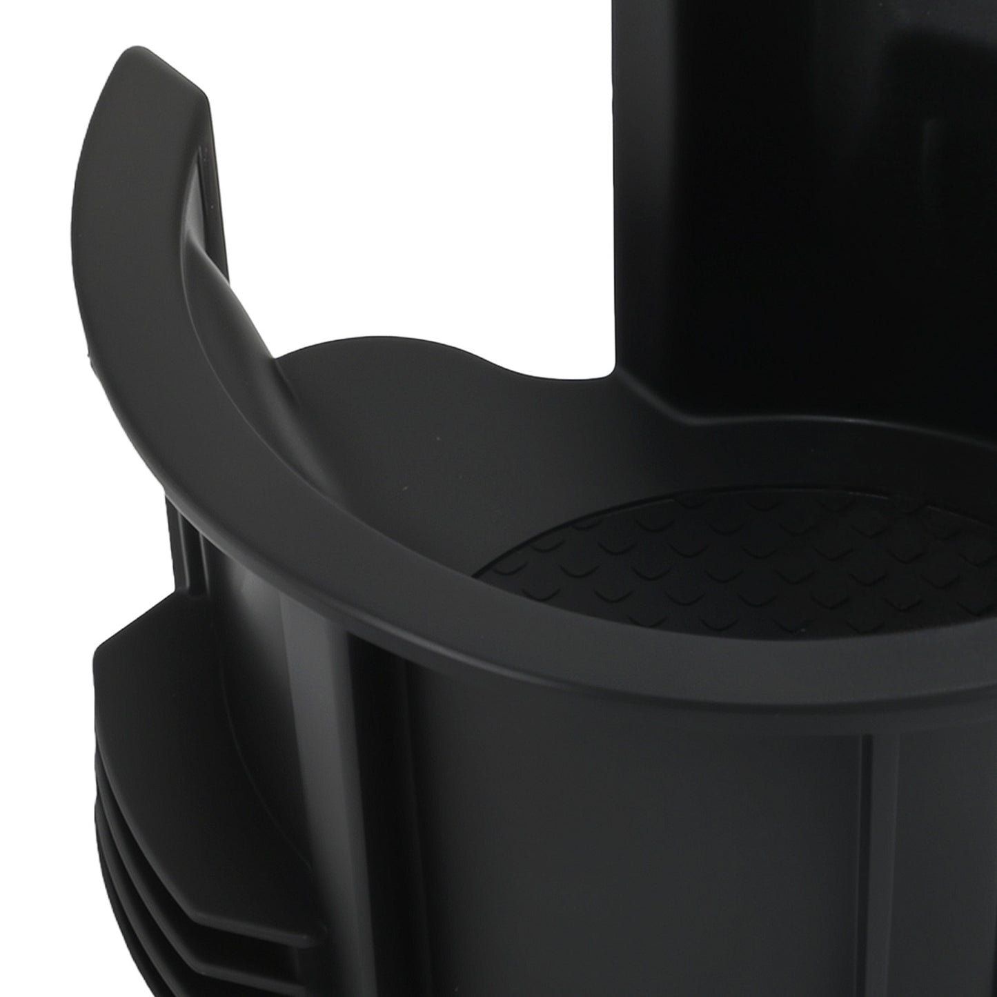 2PCS Black Cup Holder Insert compatible for Land Rover LR2/LR3/LR4 2005-up LR021330