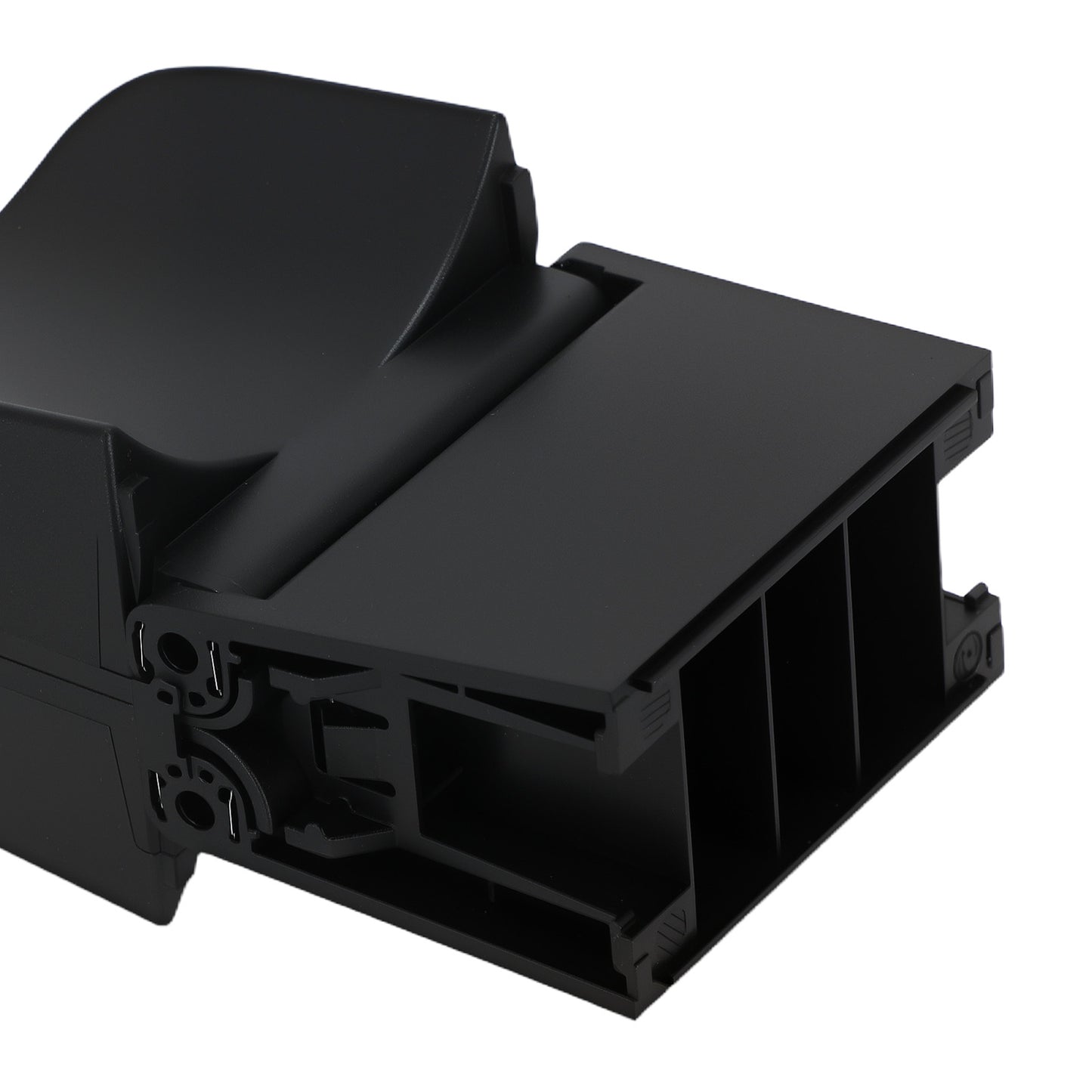 Black Center Console Cup Holder compatible for Honda HR-V 2016-2018 77230-T7W-A02ZA ABS