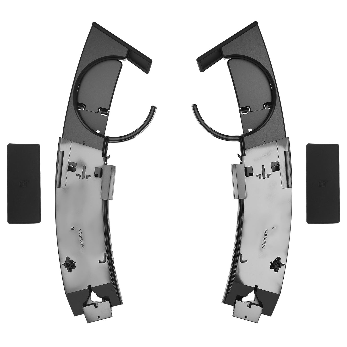 2pc Black Cup Holder compatible For BMW Z4 E85 E86 2003-2008 51457070323 Front LR