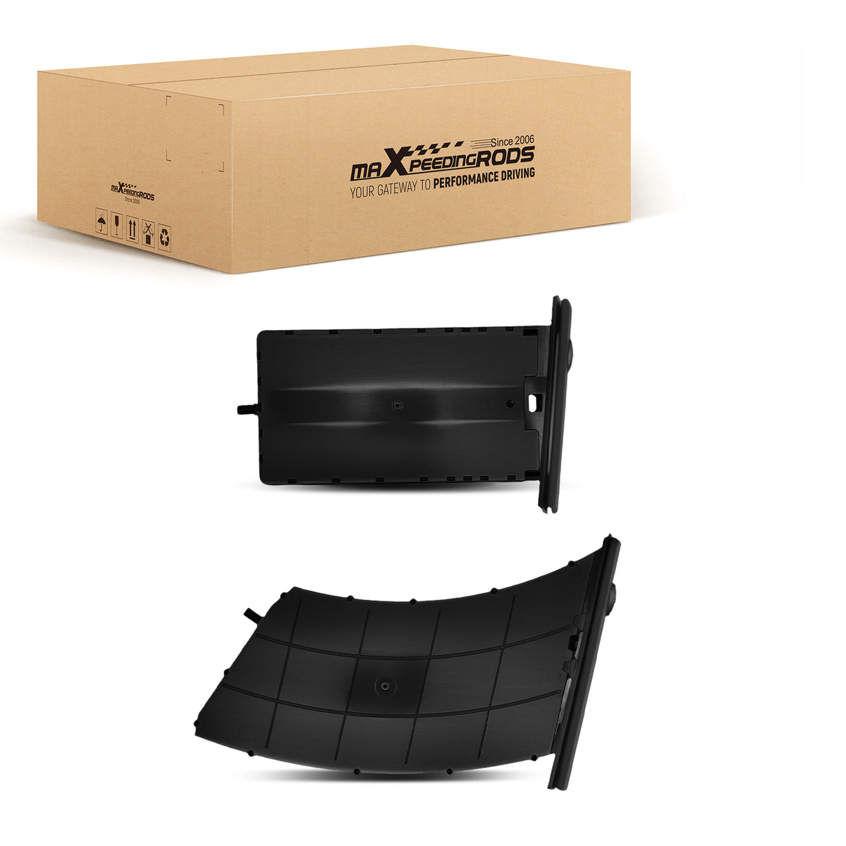 2Pcs Black Cup Holder Center compatible For BMW 525i 528i 530i 535i 545i M5 2004-2010