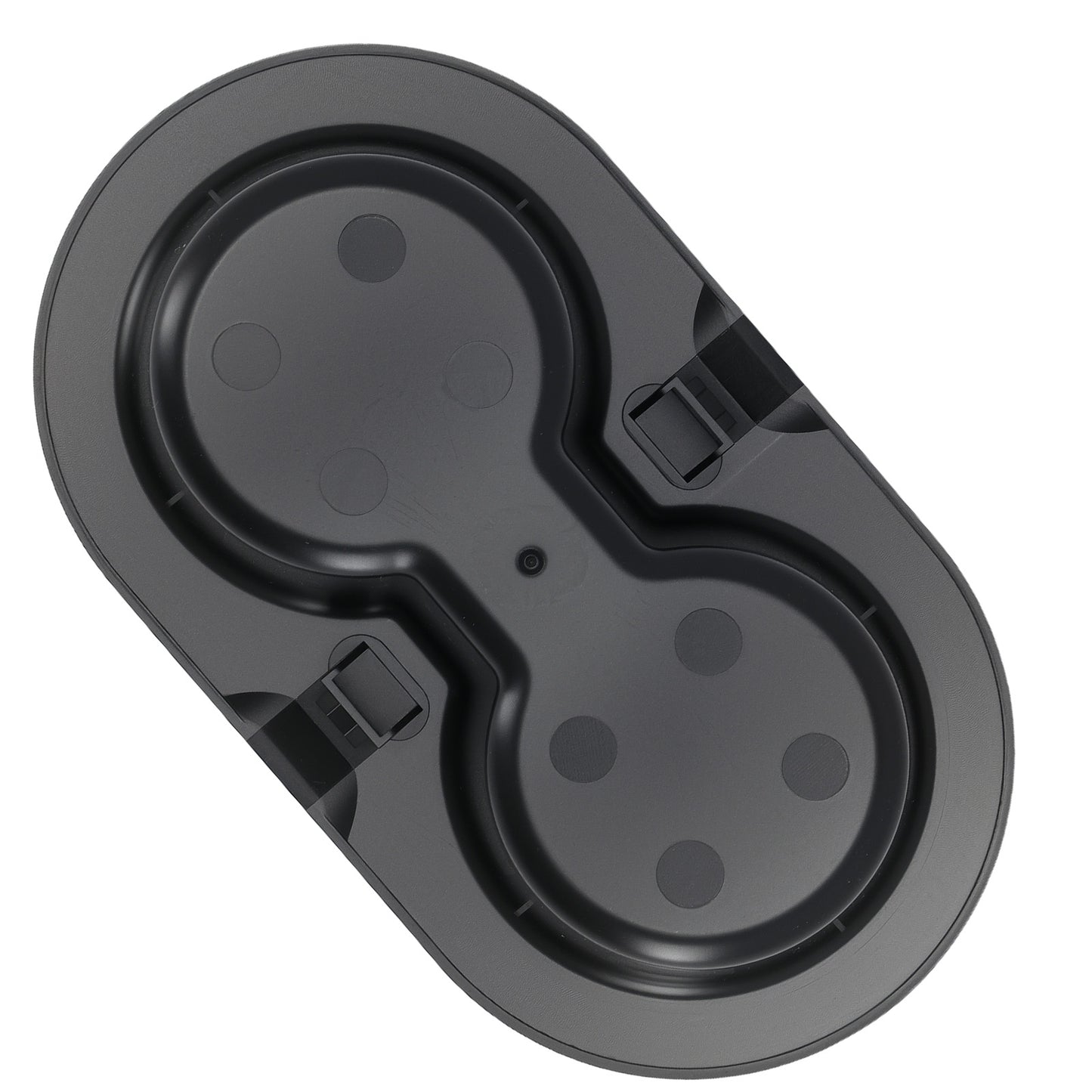 Dual Cup Holder Black Center compatible for Dodge RAM 1500/2500/3500 2002-2016 5HD65DX9AC