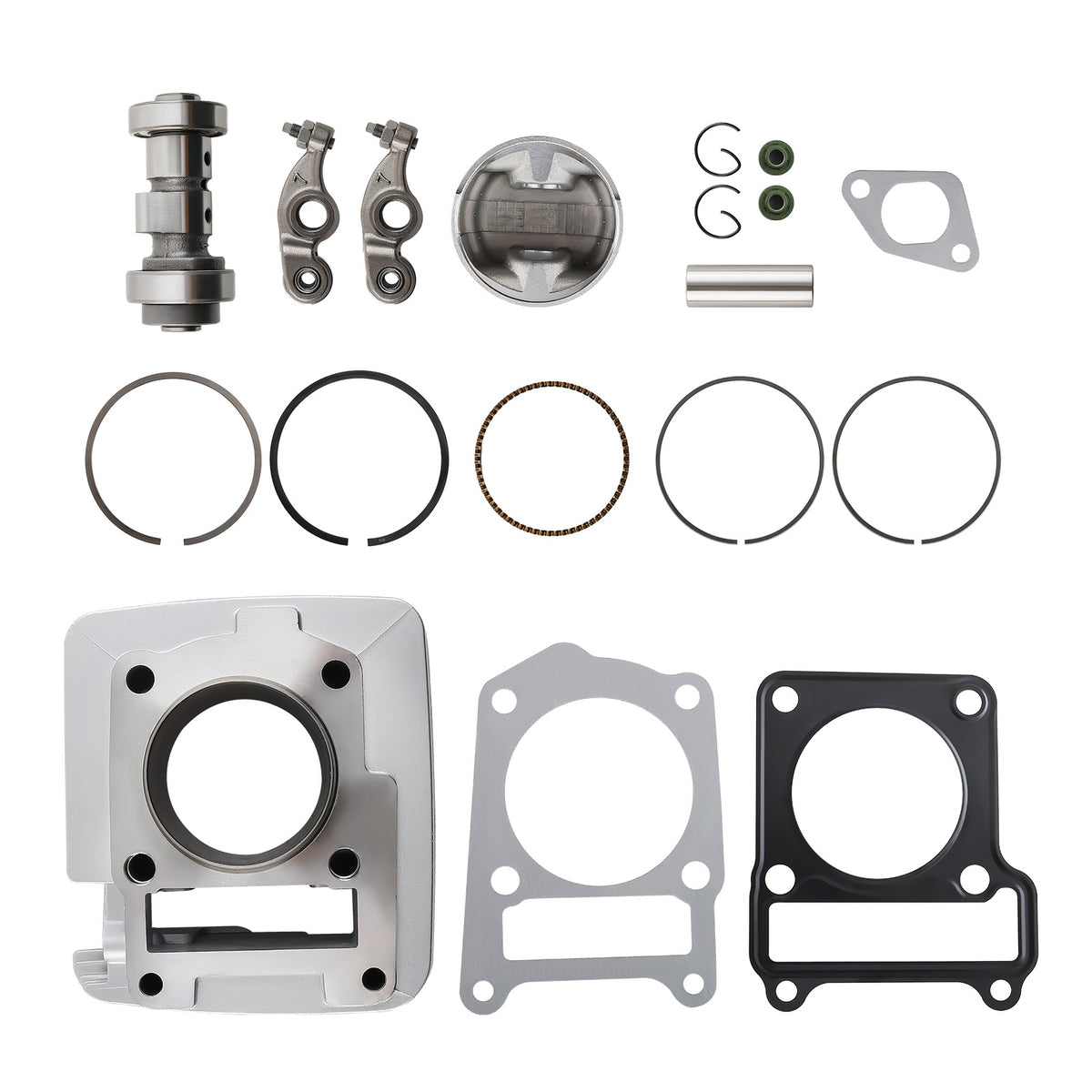 150CC Big Bore Cylinder Piston Gaskets Kit compatible For Yamaha TTR125 TTR125E TT-R125E L