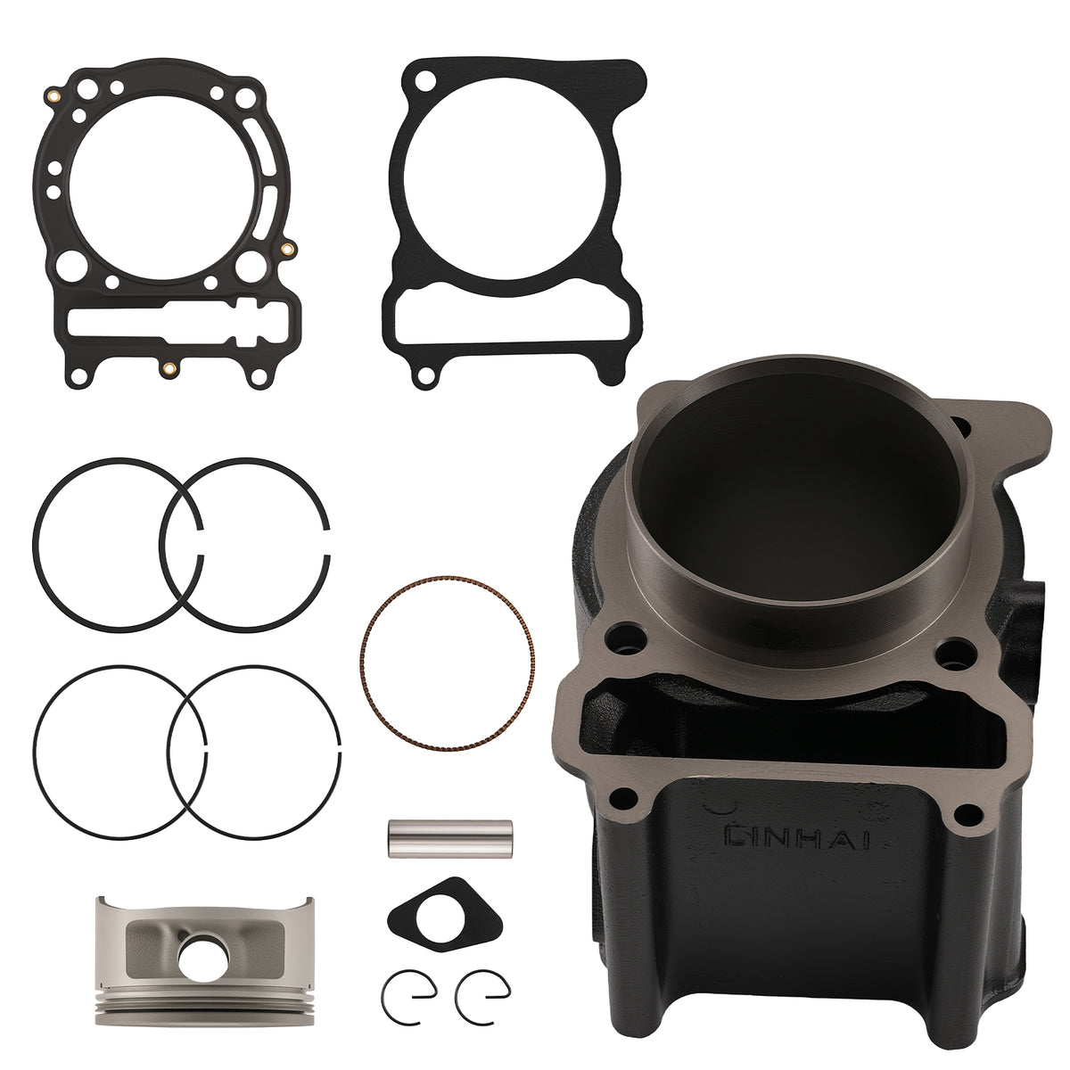 Cylinder Piston Kit For Linhai 400 400cc ATV UTV 80mm Bore Complete Assembly Set