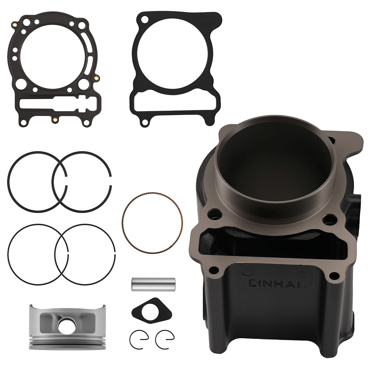 Cylinder Piston Kit For Linhai 400 400cc ATV UTV 80mm Bore Complete Assembly Set