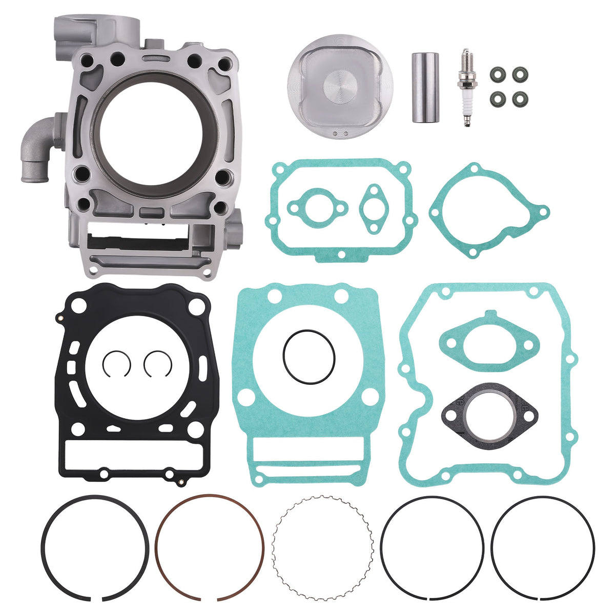 Engine Cylinder Kit compatible For Polaris Sportsman 500 1996-2013 Piston Gasket 3087224