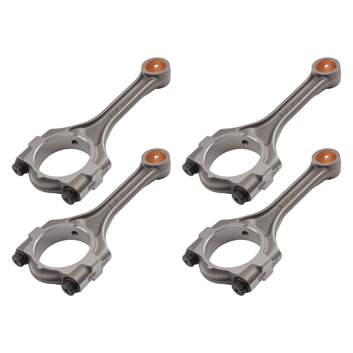4Pcs Connecting Rod Fit For 01-15 compatible For Toyota Lexus 2.4L 16V DOHC 1AZFE 2AZFE US