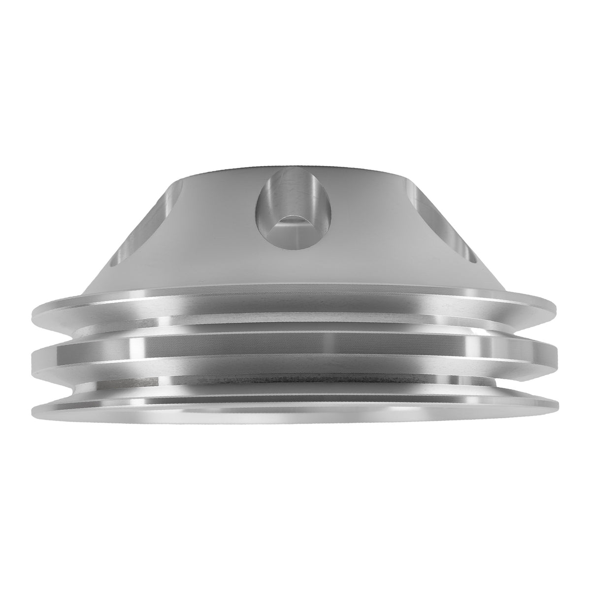 Double Groove LWP Pulley Kit compatible For Chevy Small Block 265-400 V8 Engine Aluminum