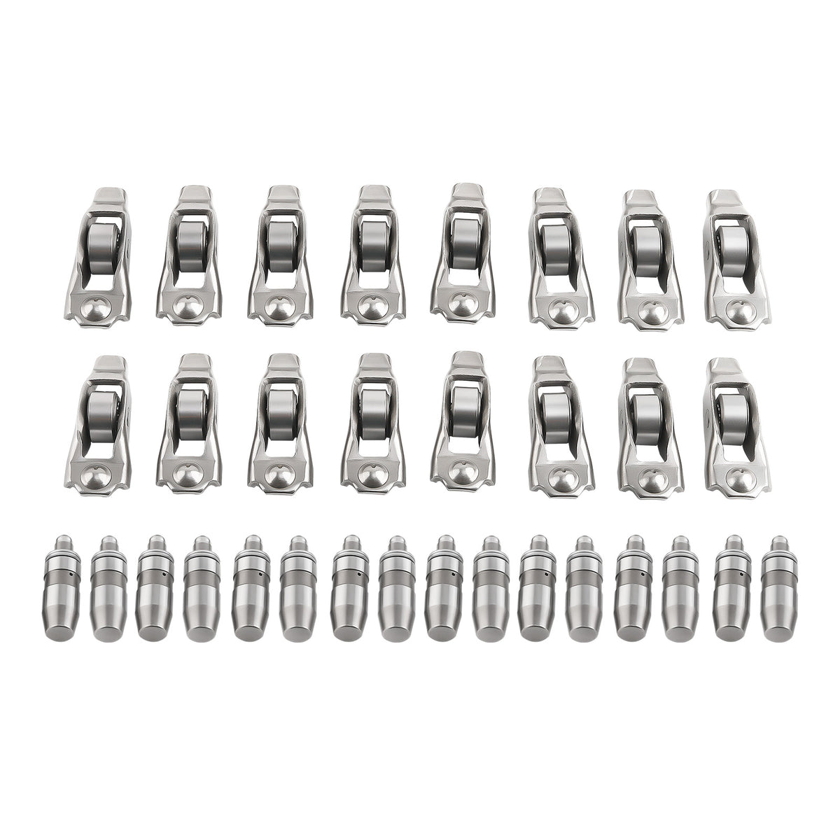 Engine Rocker ArmValve Lifters Set compatible For Jeep Grand Cherokee 4.7L compatible For V8 2001-2009