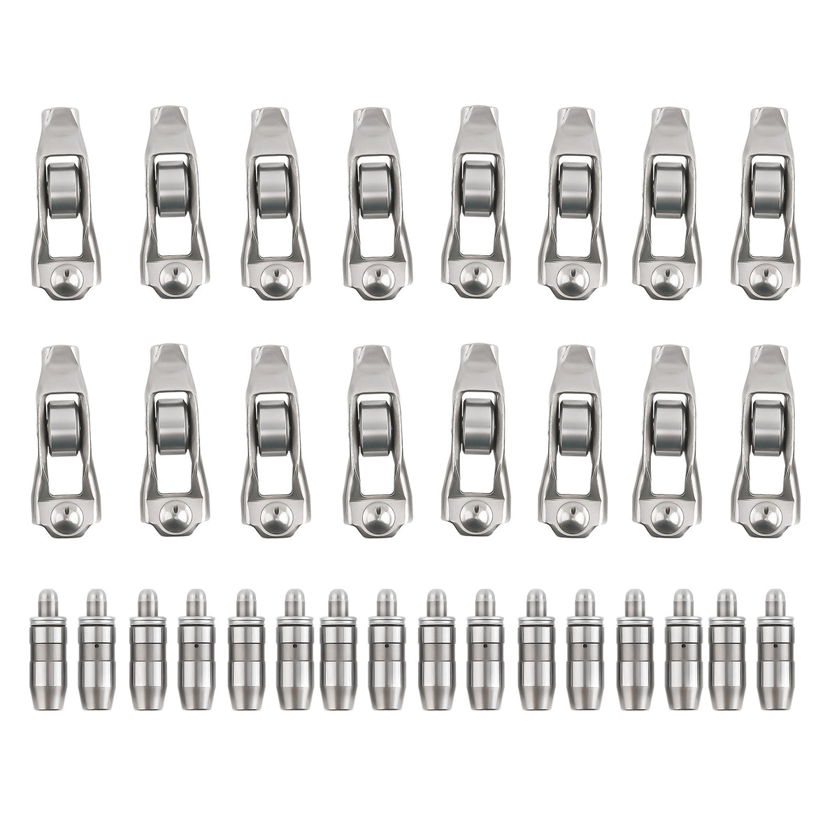 Engine Rocker ArmValve Lifters Set compatible For Jeep Grand Cherokee 4.7L compatible For V8 2001-2009
