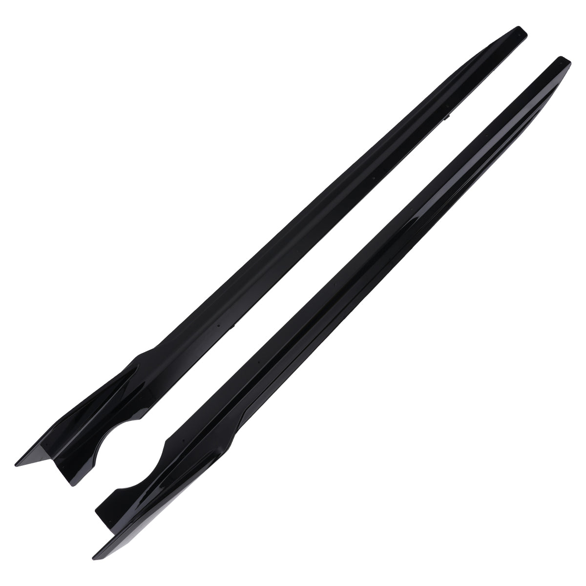 Side Skirt Extension 2x Kit compatible For BMW X5 G05 M Sport 2019-2025 Black ABS Plastic