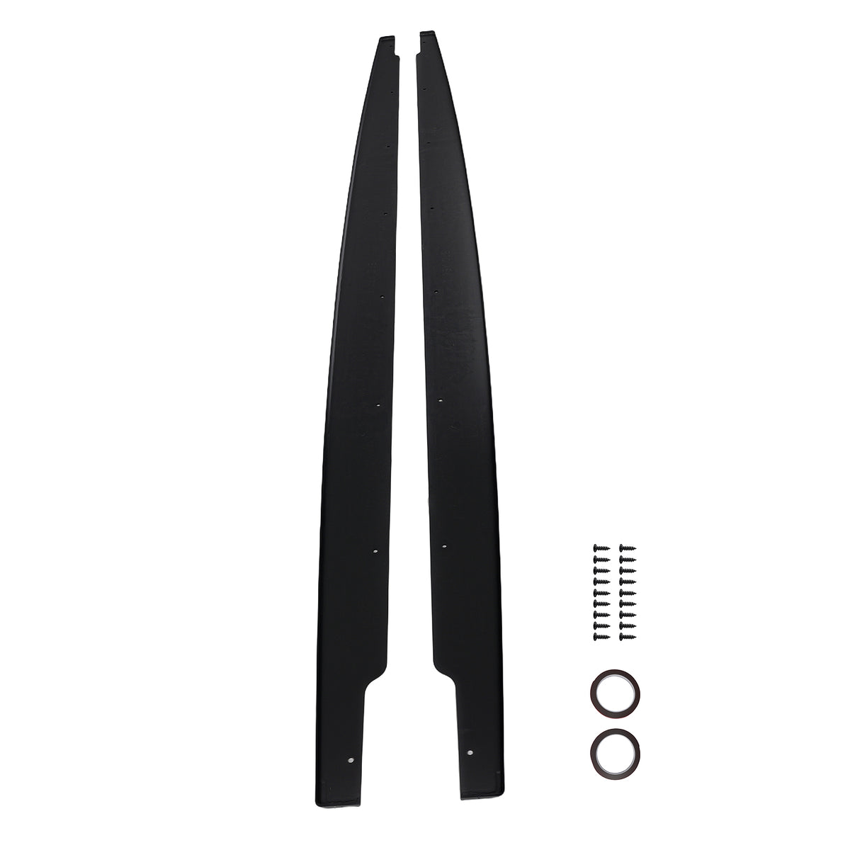 Side Skirt Body Extension compatible For BMW 3 Series E90 M3 E92 M3 2005-2014 Black