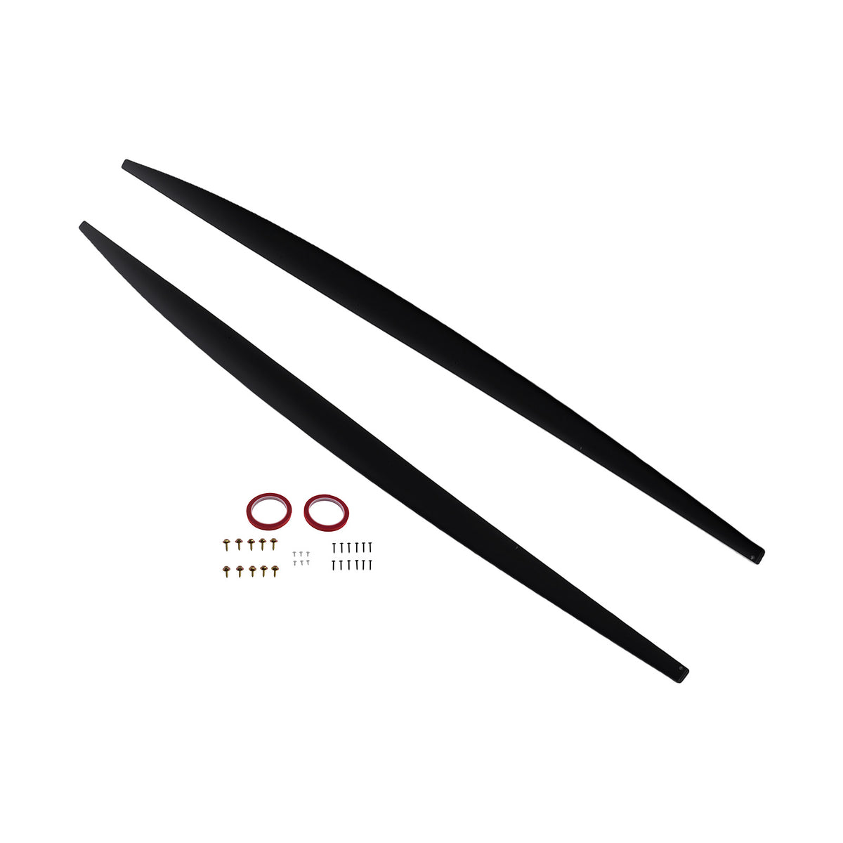 ABS Body Kit Panel compatible For BMW 2 Series F22 F23 F44 14+ Black Side Extension