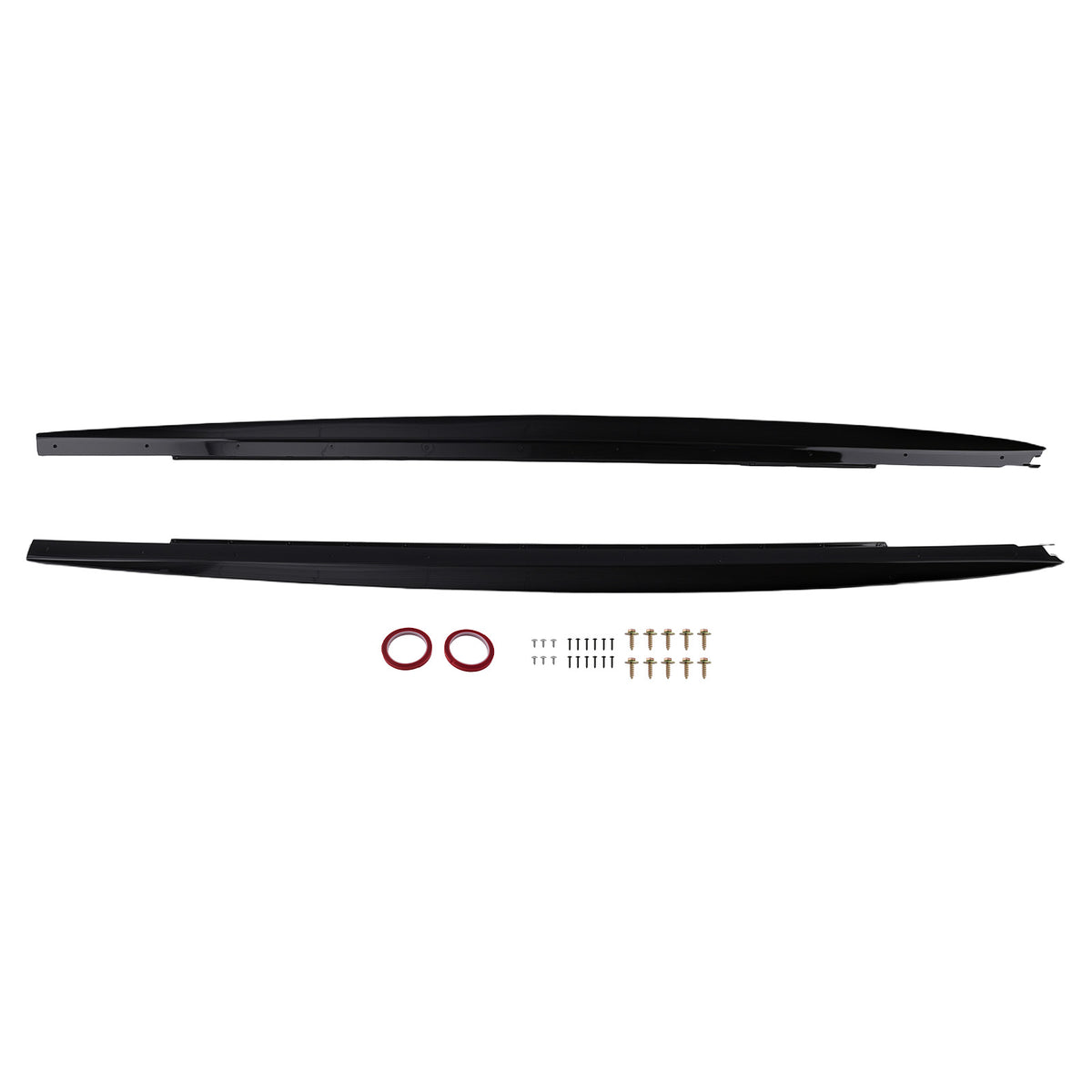 ABS Side Skirt Panel Extension compatible For BMW G30 G31 5 Series M Sport 540i 2017-23
