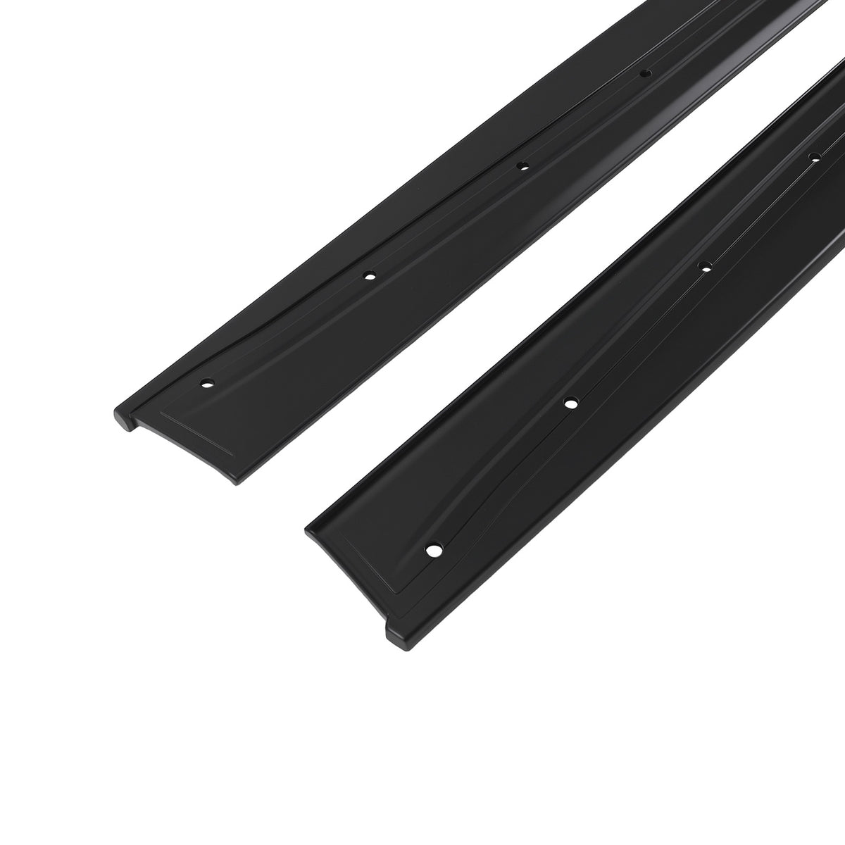 ABS Side Extension Panel compatible For BMW F32 F33 F36 4-Series 2014-2020  Matte Black