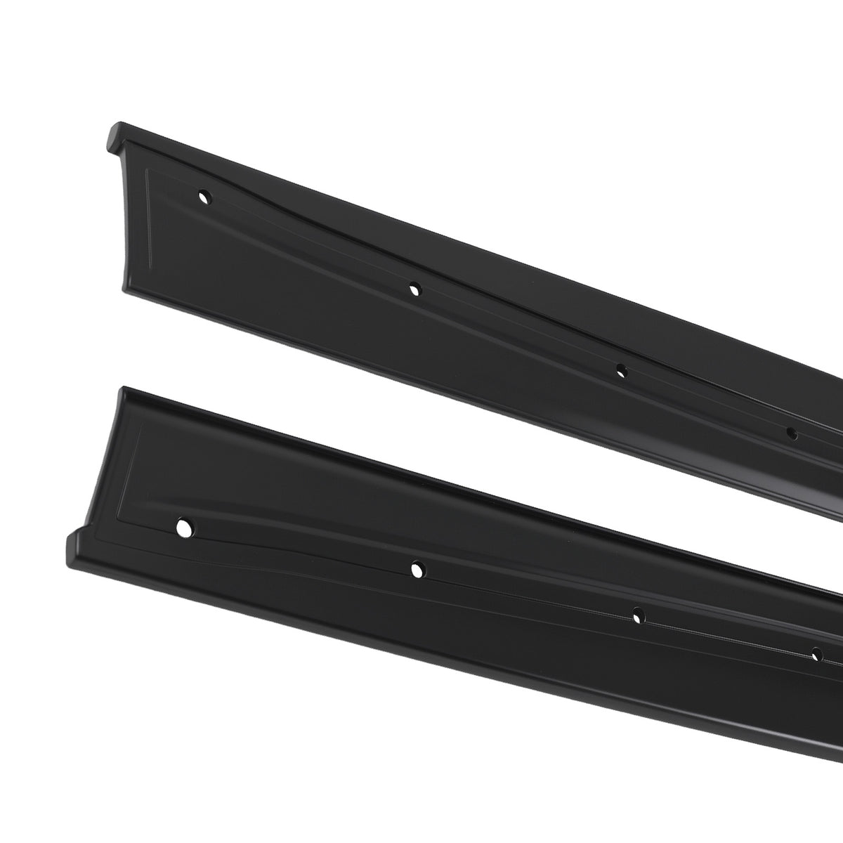 ABS Side Extension Panel compatible For BMW F32 F33 F36 4-Series 2014-2020  Matte Black