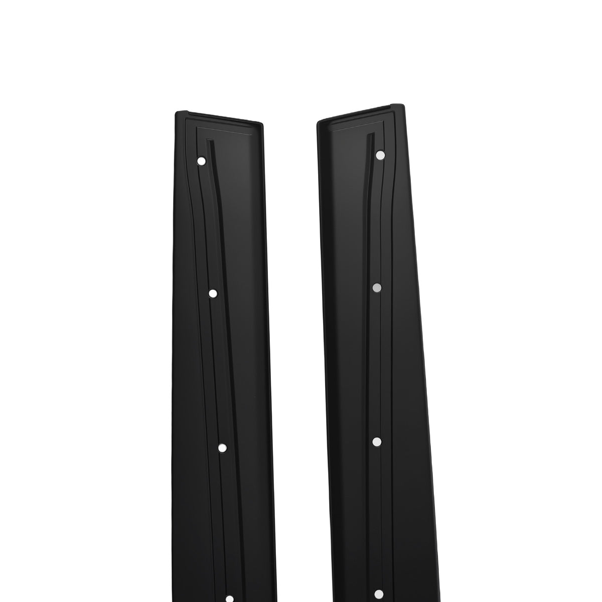 ABS Side Extension Panel compatible For BMW F32 F33 F36 4-Series 2014-2020  Matte Black