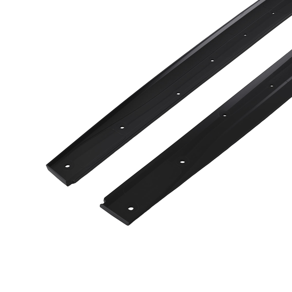 ABS Side Extension Panel compatible For BMW F32 F33 F36 4-Series 2014-2020  Matte Black