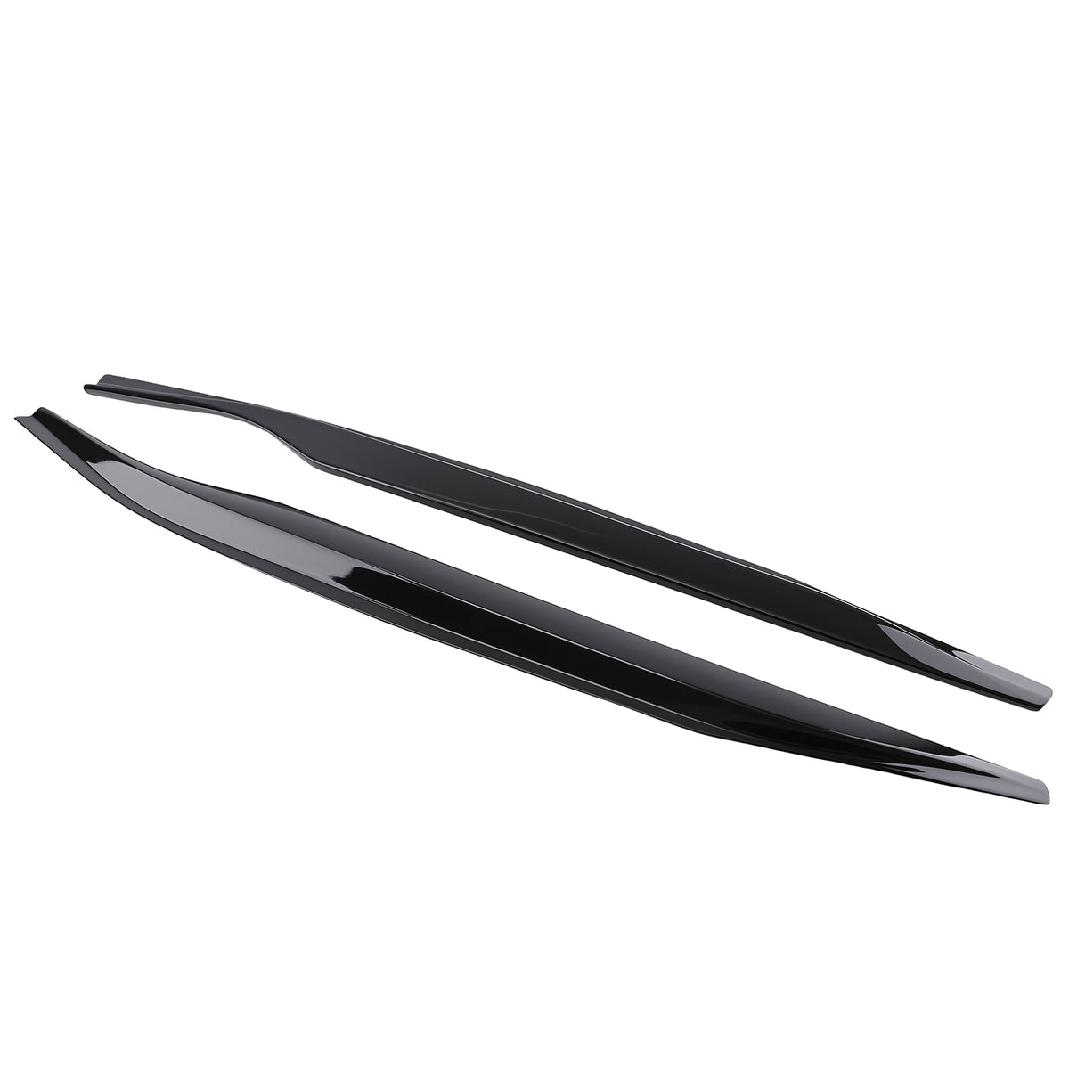 Body Side Panel Extension Kit compatible For Chevy Corvette C7 Z06 compatible For Stingray 2014-2019 Black