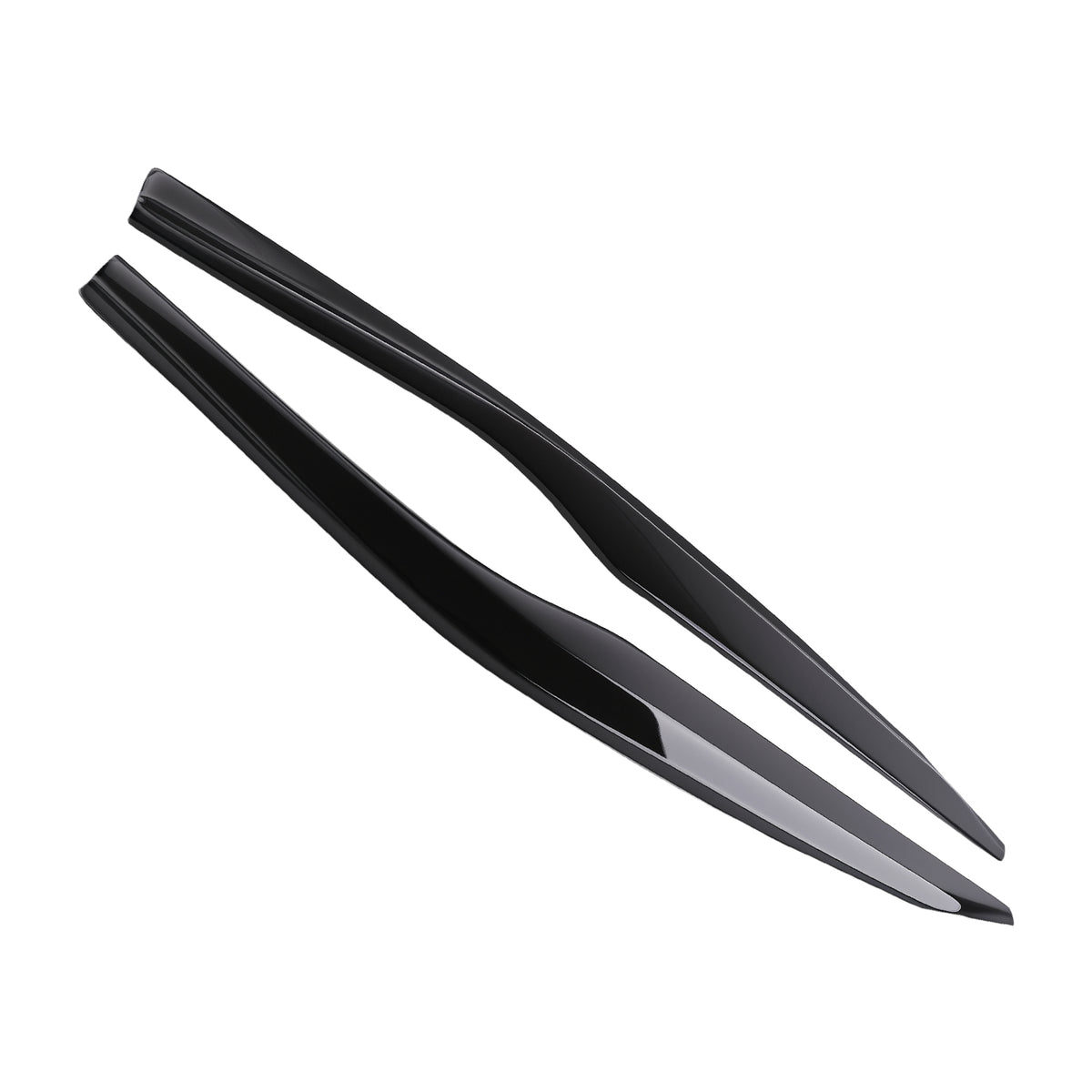 Body Side Panel Extension Kit compatible For Chevy Corvette C7 Z06 compatible For Stingray 2014-2019 Black