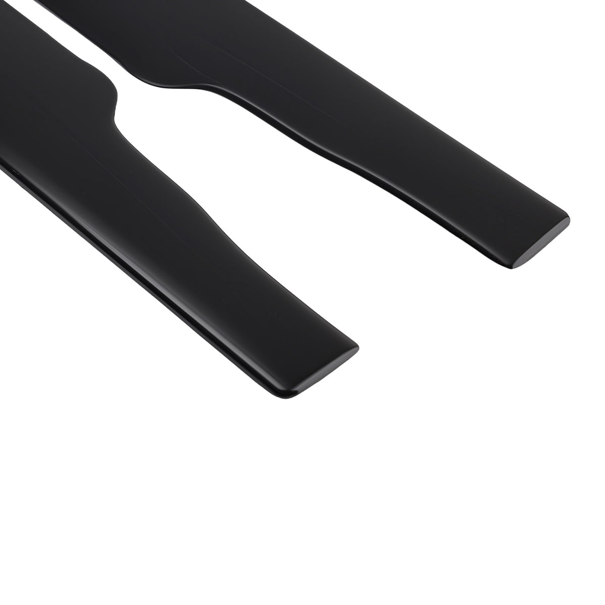 Side Skirt Extension compatible For Dodge Charger GT R/T Scat Pack 2015-2023 Gloss Black