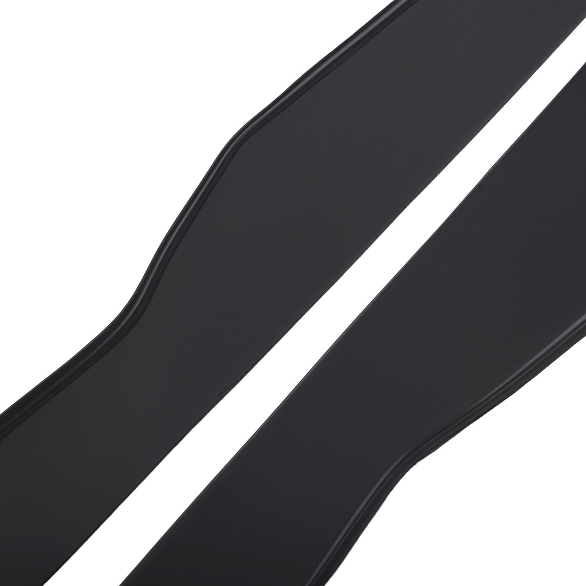 Side Skirt Extension compatible For Dodge Charger GT R/T Scat Pack 2015-2023 Gloss Black