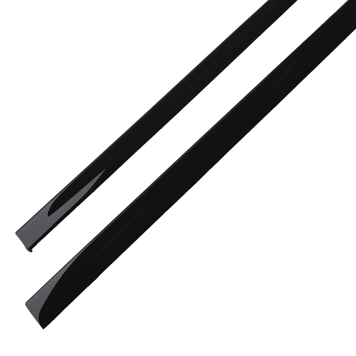 Side Body Extension Lip Kit Panel compatible For Honda Accord 2018-22 EX-L Sport Black