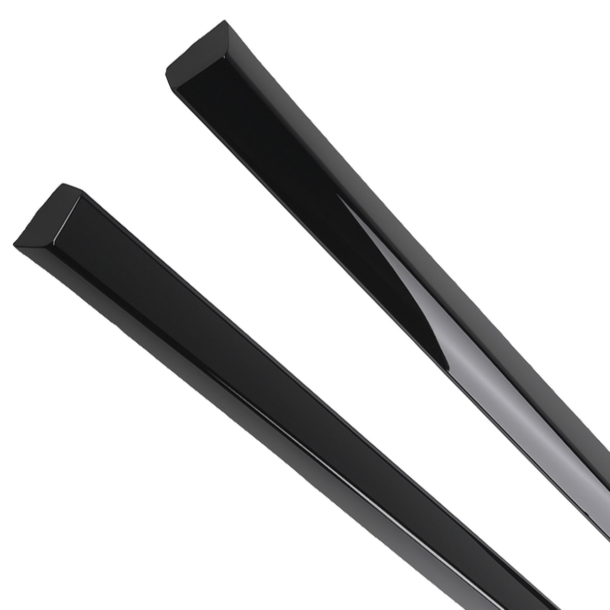 Side Body Extension Lip Kit Panel compatible For Honda Accord 2018-22 EX-L Sport Black