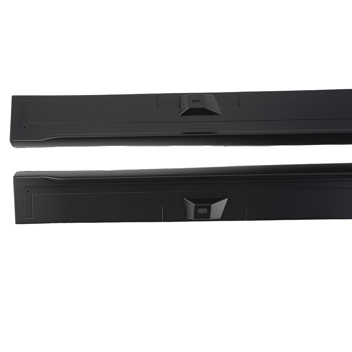 ABS Body Kit Side Panel compatible For Honda Civic Sedan Si 2016-2021  Black Extension Skirt