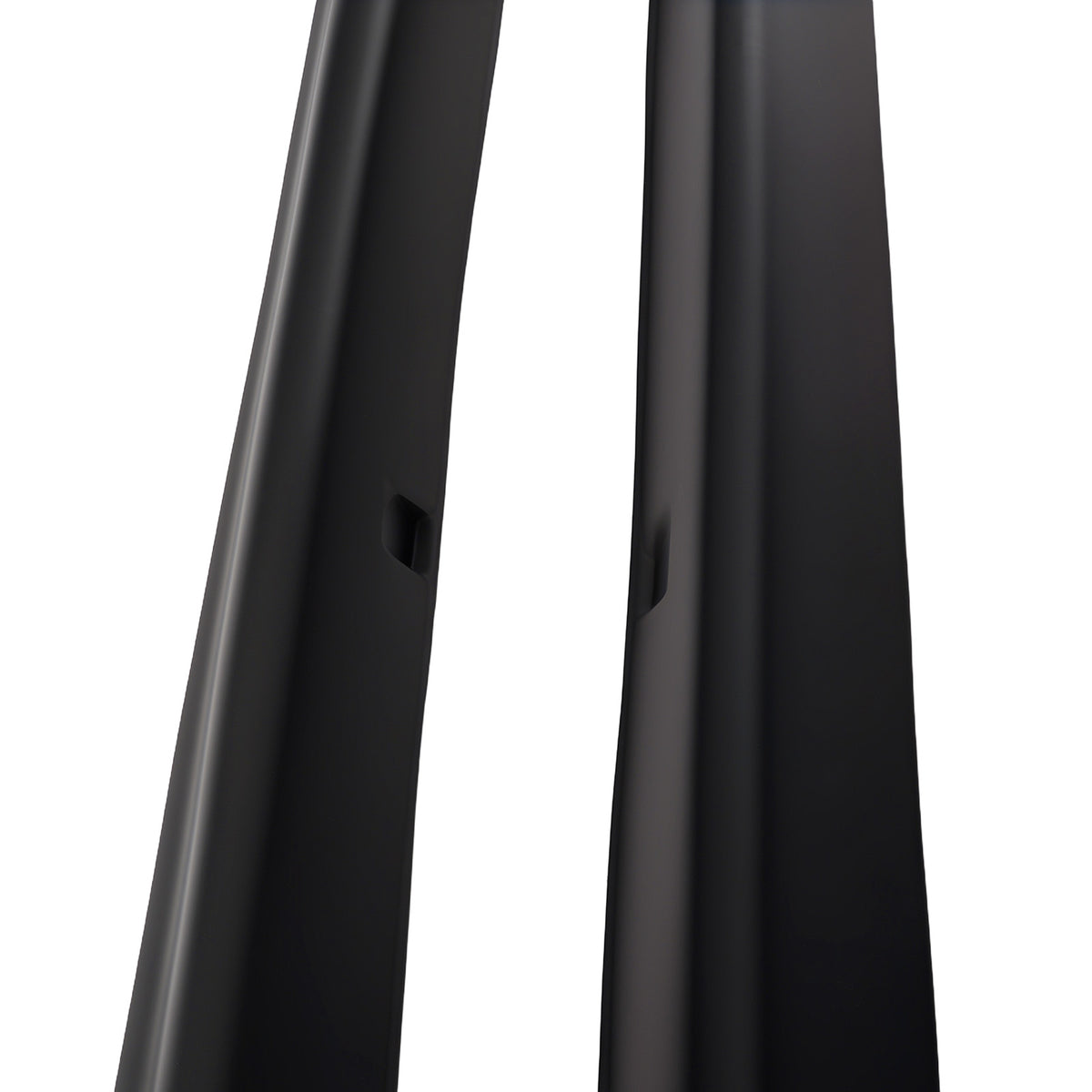 ABS Plastic Side Skirt Kit compatible For Infiniti Q50 2014-2023 Matte Black Extension Lip