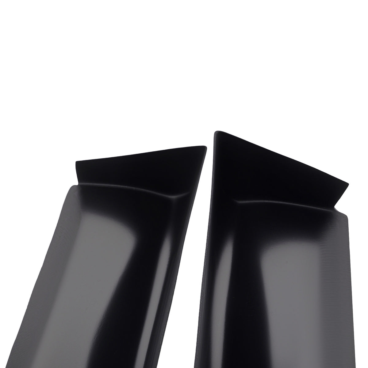 ABS Plastic Side Skirt Kit compatible For Infiniti Q50 2014-2023 Matte Black Extension Lip