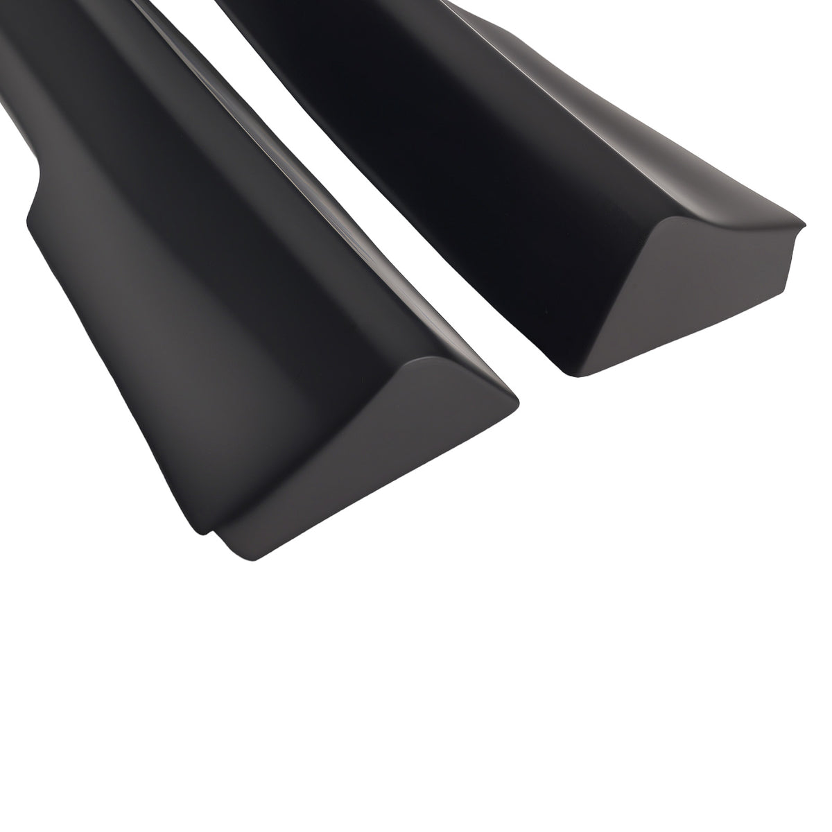 ABS Plastic Side Skirt Kit compatible For Infiniti Q50 2014-2023 Matte Black Extension Lip