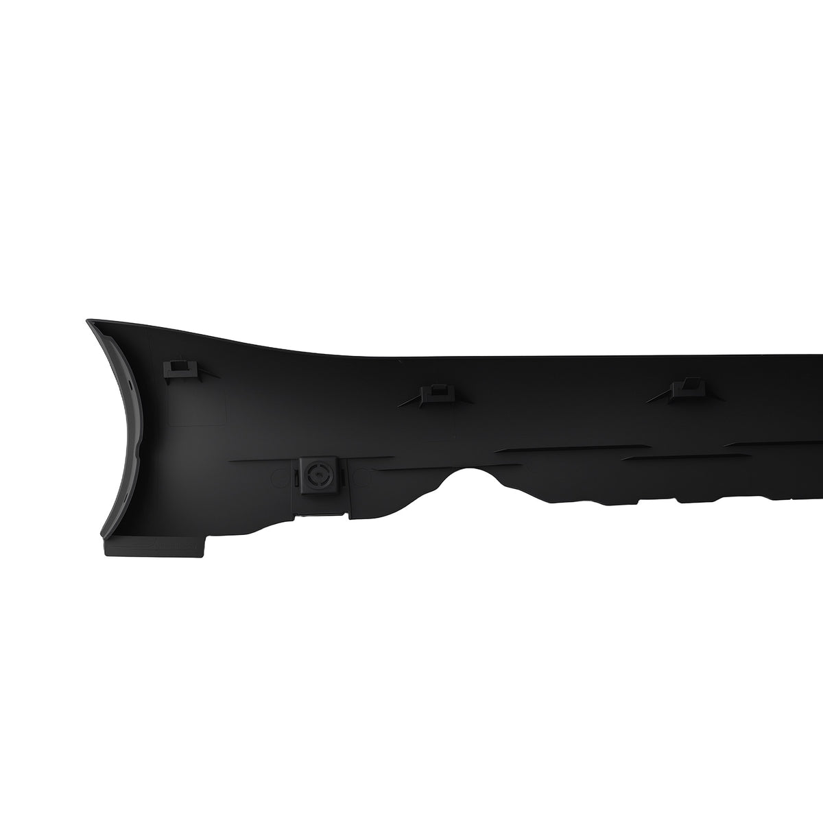 Body Side Skirt Extension Panel compatible For Tesla Model 3 2017-2024 1089831-00-D Black