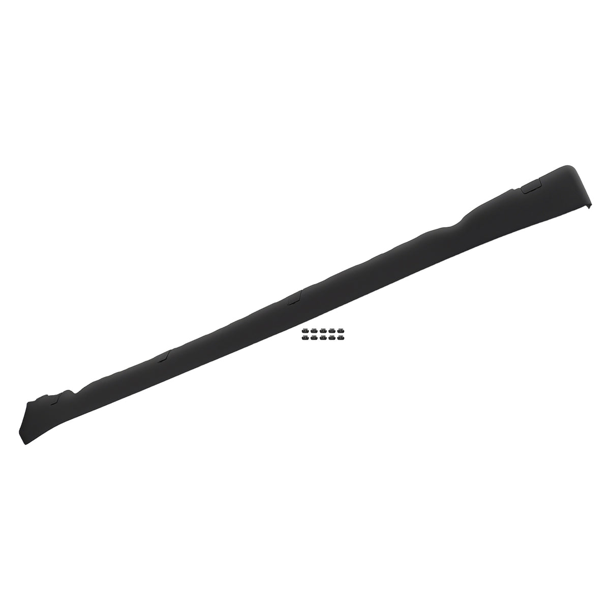 Black Lower Protection compatible For Tesla Model 3 17-24 1089828 Side Skirt Cover