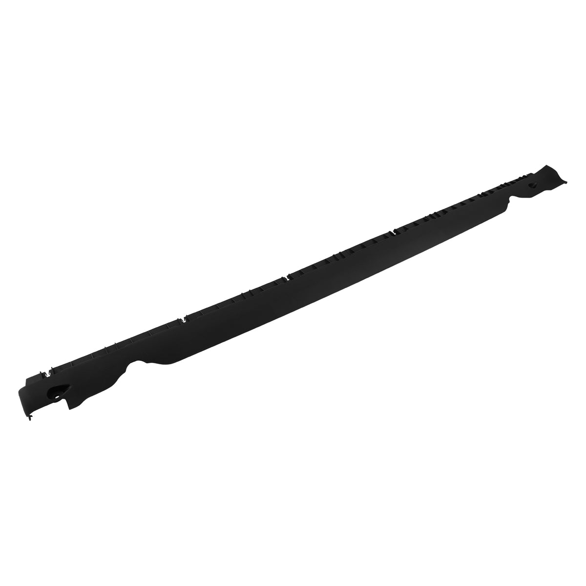 Body Panel Extension Left compatible For Tesla Model Y 2020-2022 1497741-00-B Black Kit