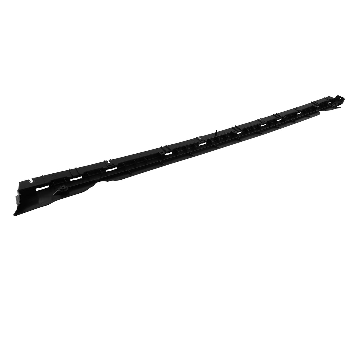 Body Panel Extension Left compatible For Tesla Model Y 2020-2022 1497741-00-B Black Kit