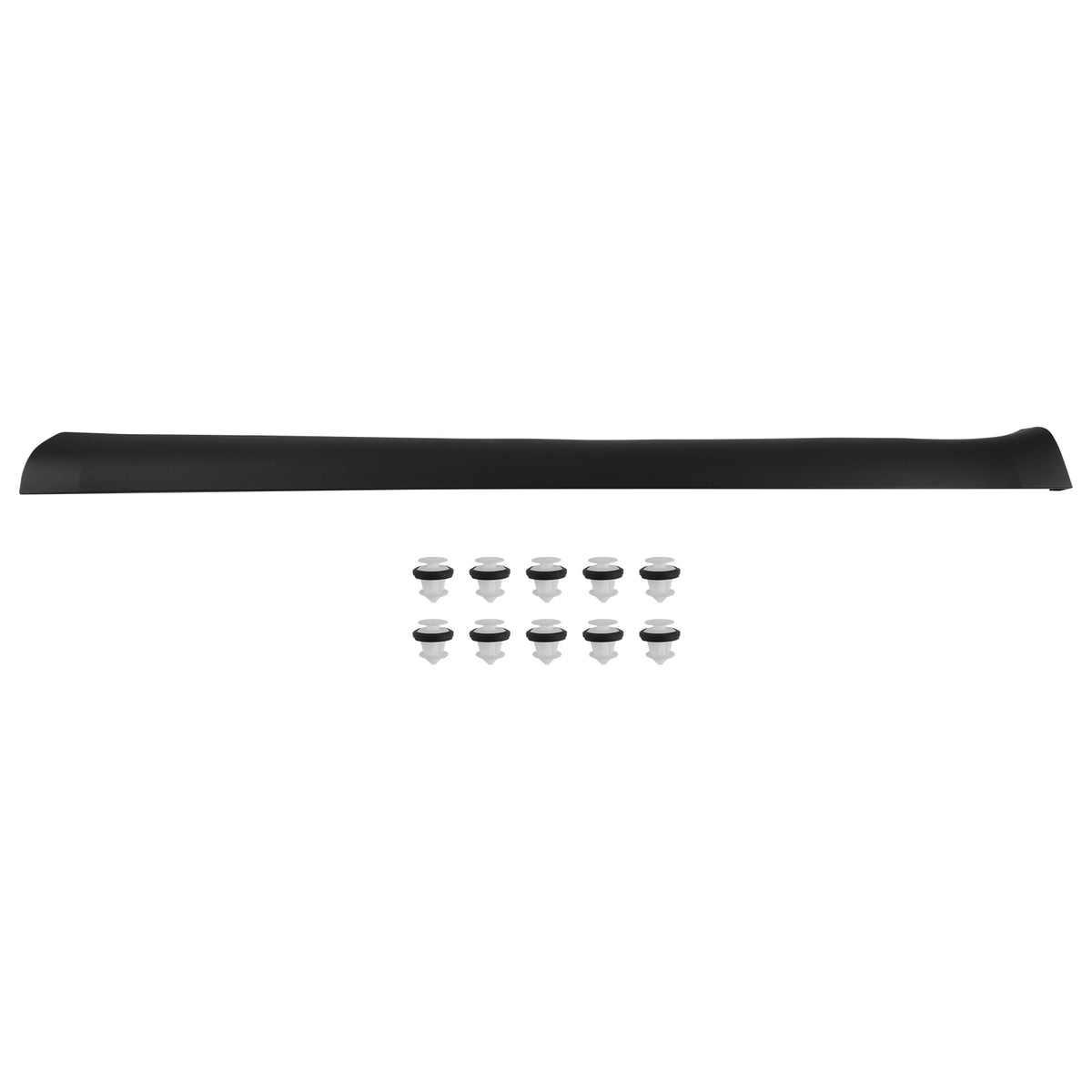 Body Side Skirt Extension Panel compatible For Tesla Model Y 20-23 Right 1497740-00-B Black
