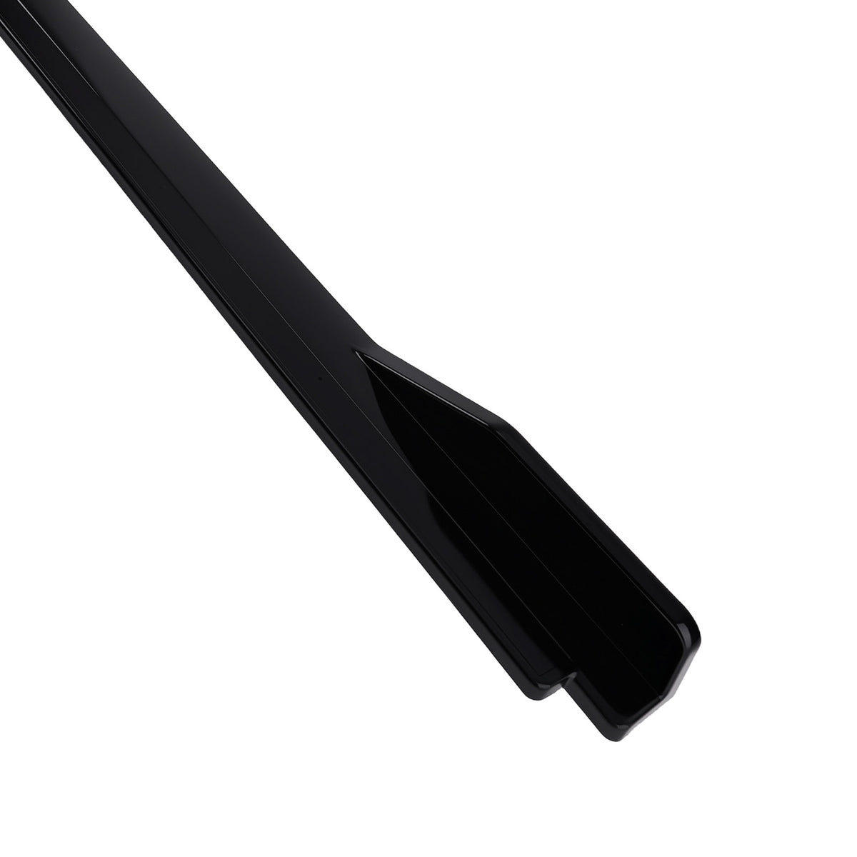 ABS Body Kit Side Skirt Panel compatible For Toyota Camry 18-24 Gloss Black Extension 2PCS