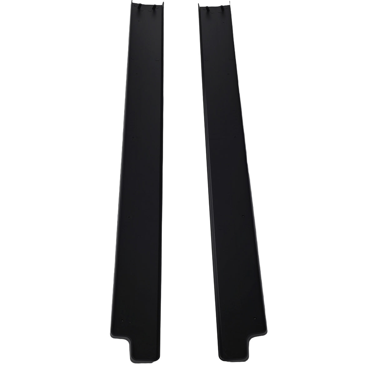 ABS Body Kit Side Skirt Panel compatible For Toyota Camry 18-24 Gloss Black Extension 2PCS