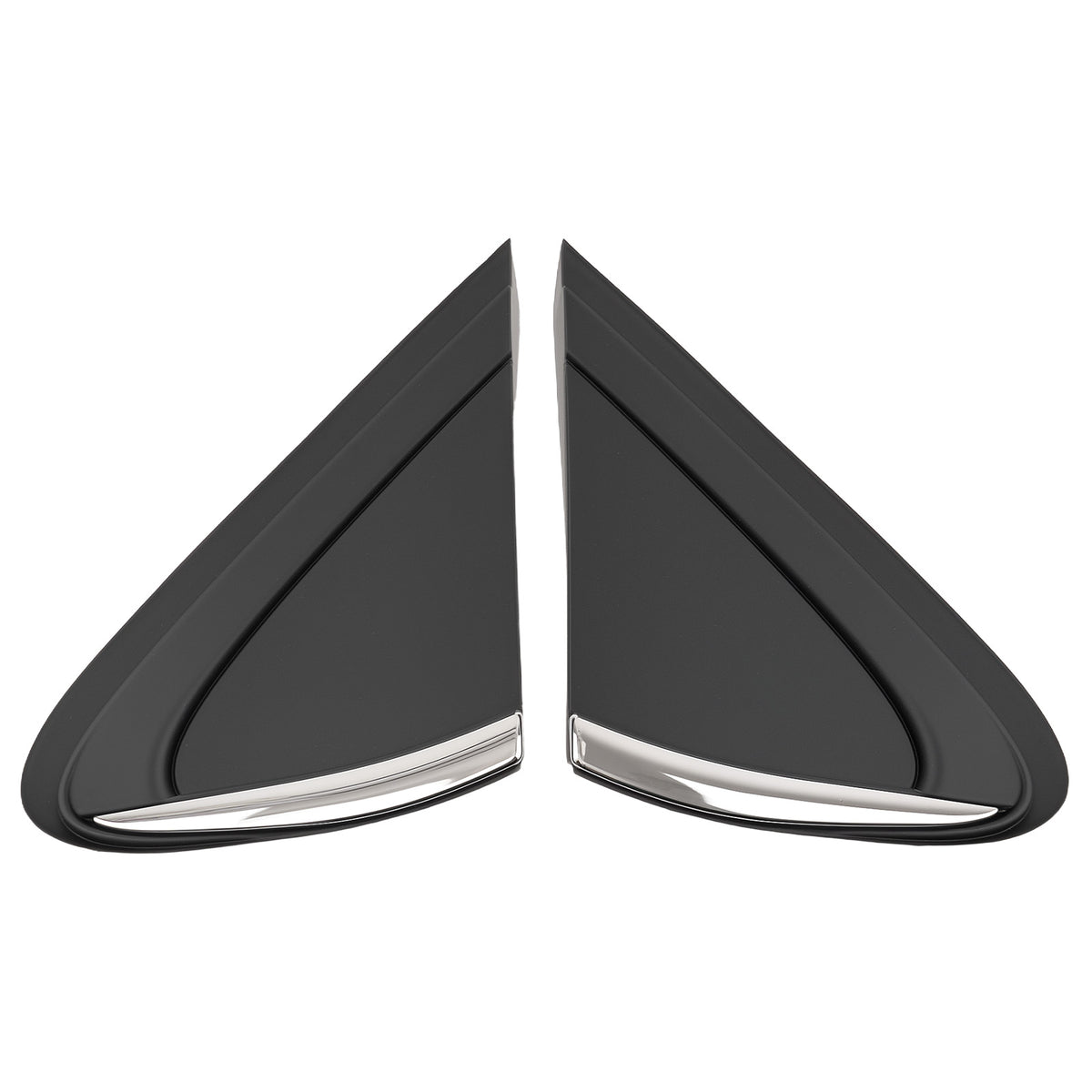 Front Door Trim Corner Cover Triangle Fender compatible For Chevrolet Cruze 2016-2019