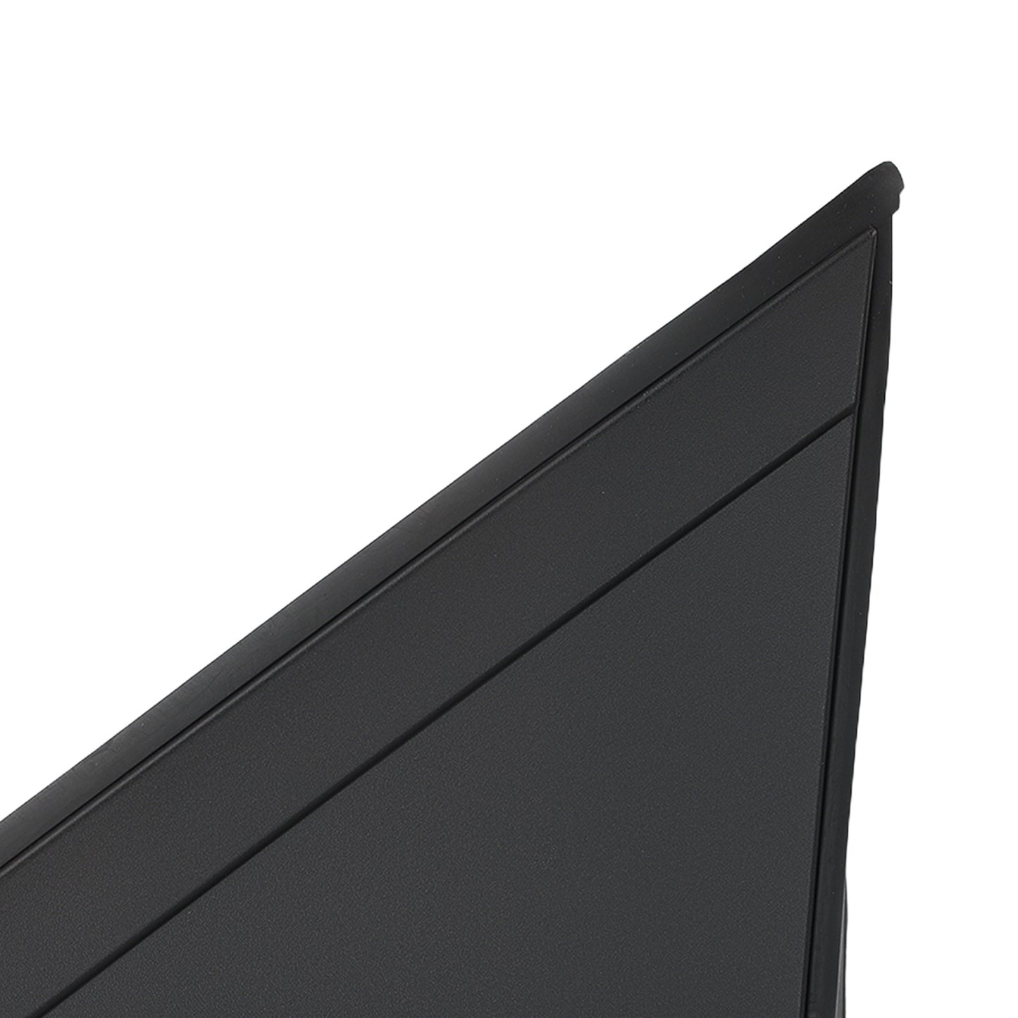 Left Mirror Flag Applique compatible for Dodge Caravan 2008-2019 1BE431XFAA Black
