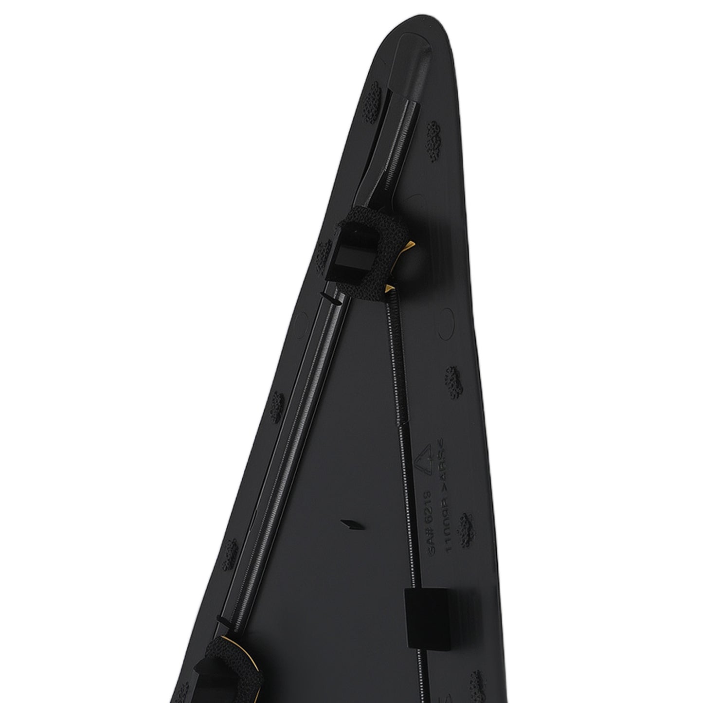 Mirror Flag Trim Applique compatible for Dodge Caravan 08-19 Right 1BE421XFAA Black