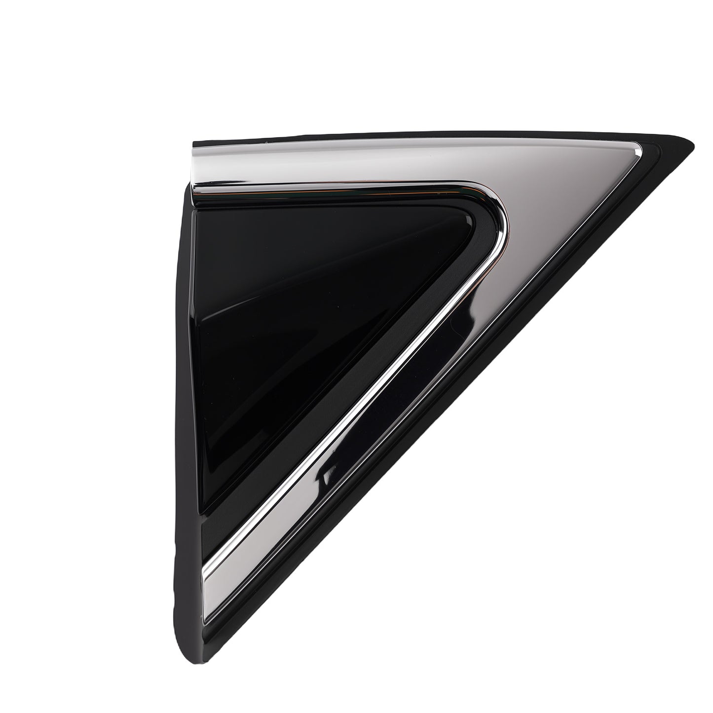 Left Mirror Flag Applique Trim compatible for Hyundai Santa Fe 13-19 Replacement 861802W000